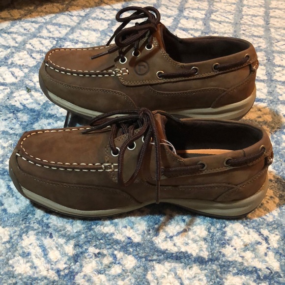 Rockport Works Sailing Club Steel Toe Boat Shoes - Picture 4 of 9